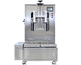 新上市雙頭稱重灌裝機運行視頻，工廠實拍！